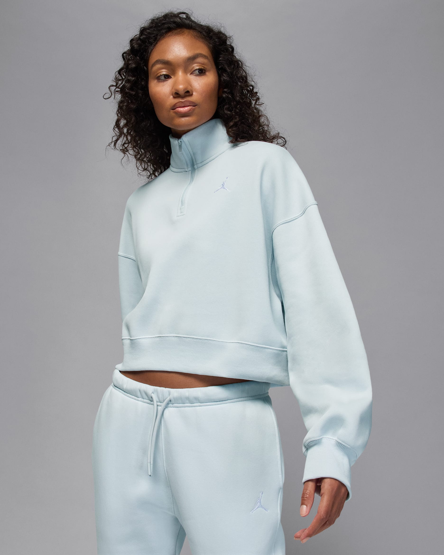 ☆JORDAN☆ Jordan Brooklyn Fleece Women's 1/4-Zip Top. Nike LU